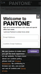 Mobile Screenshot of global.pantone.com